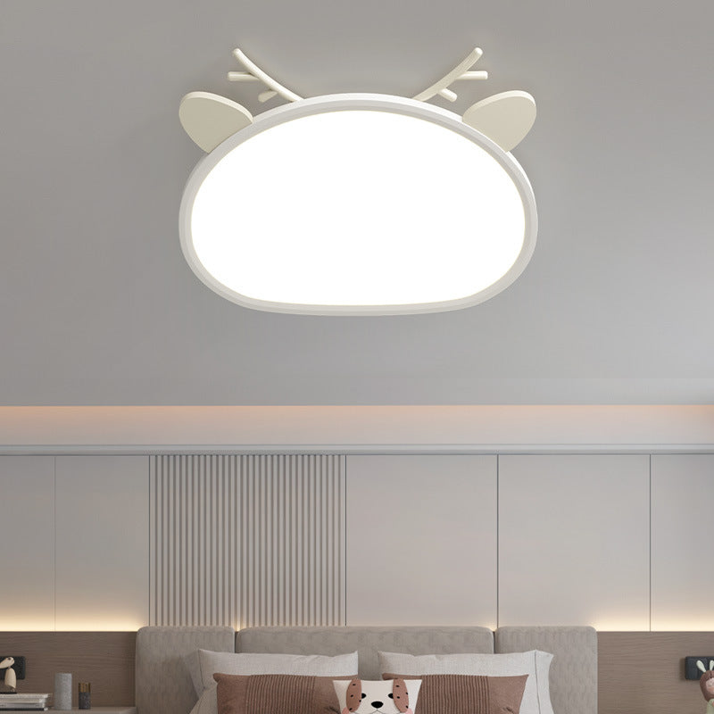 Children's Room LED Ceiling Light Cute Animal Design Nursery Ceiling Lamp Kids Bedroom Lighting Playroom Decor Animal-Themed Light Fixture Soft Glow Adjustable Brightness Creative Ceiling Light for Kids Safe Energy Efficient Decorative Ceiling Lights for