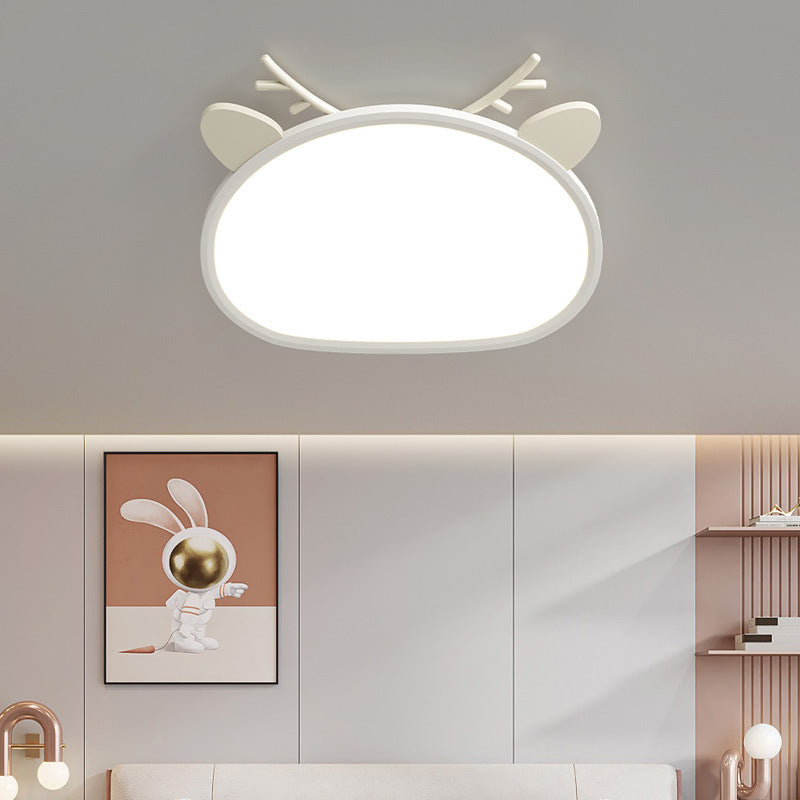 Children's Room LED Ceiling Light Cute Animal Design Nursery Ceiling Lamp Kids Bedroom Lighting Playroom Decor Animal-Themed Light Fixture Soft Glow Adjustable Brightness Creative Ceiling Light for Kids Safe Energy Efficient Decorative Ceiling Lights for