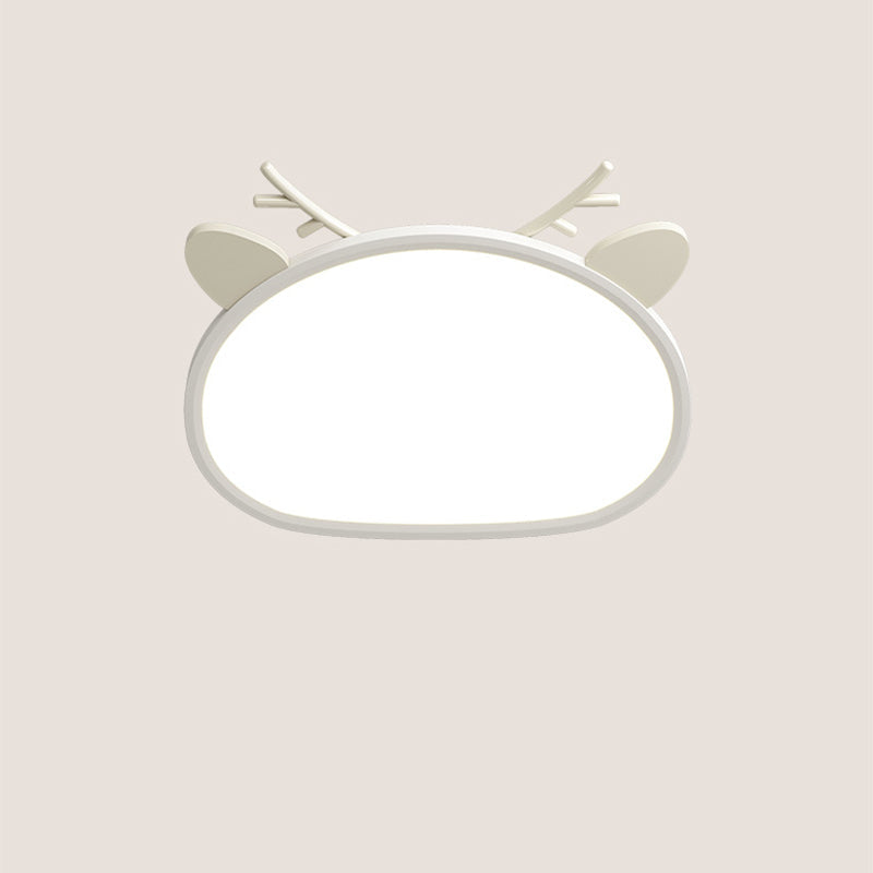 Children's Room LED Ceiling Light Cute Animal Design Nursery Ceiling Lamp Kids Bedroom Lighting Playroom Decor Animal-Themed Light Fixture Soft Glow Adjustable Brightness Creative Ceiling Light for Kids Safe Energy Efficient Decorative Ceiling Lights for