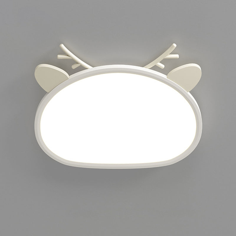 Children's Room LED Ceiling Light Cute Animal Design Nursery Ceiling Lamp Kids Bedroom Lighting Playroom Decor Animal-Themed Light Fixture Soft Glow Adjustable Brightness Creative Ceiling Light for Kids Safe Energy Efficient Decorative Ceiling Lights for