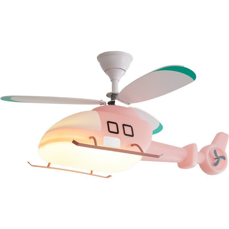 Modern Minimalist Kids Airplane Ceiling Fan Light - Iron & Acrylic 

Brighten up your child's room with this stylish airplane-themed semi-flush mount ceiling fan light. Designed with a modern minimalist aesthetic, it combines durable iron and vibrant acry