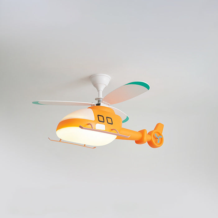 Modern Minimalist Kids Airplane Ceiling Fan Light - Iron & Acrylic 

Brighten up your child's room with this stylish airplane-themed semi-flush mount ceiling fan light. Designed with a modern minimalist aesthetic, it combines durable iron and vibrant acry
