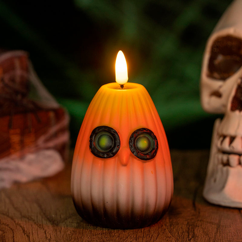 Contemporary Creative Halloween Owl PVC LED Kids Decorative Night Light for Bedroom, Adorable Nightlight for Children, Battery Operated Owl Lamp, Cute Bedroom Decor, Fun Halloween Themed Light, Kid-Friendly Night Light, Color Changing LED Owl Night Light,