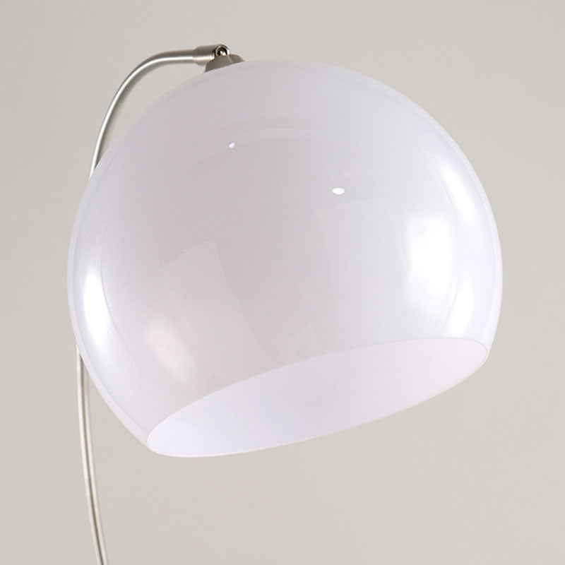 Modern Minimalist Marble Acrylic Stainless Steel Fishing Floor Lamp 1-Light