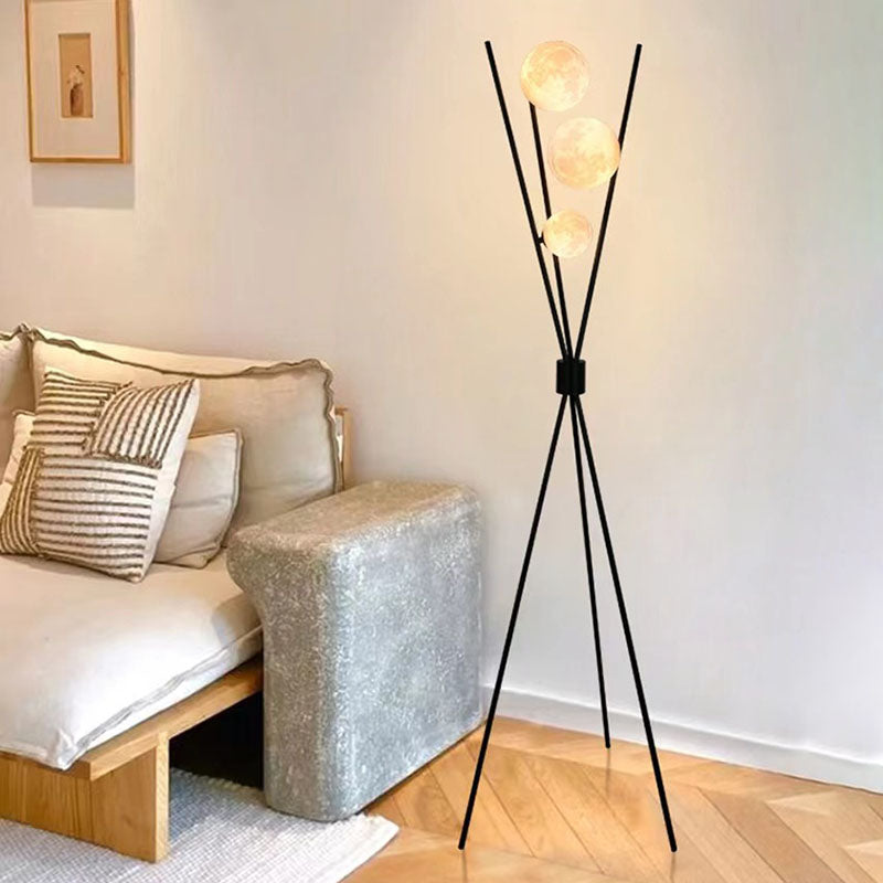 Contemporary Scandinavian Iron PLA Moon 3-Light Floor Lamp for Bedroom

Elevate your bedroom decor with our Contemporary Scandinavian Iron PLA Moon 3-Light Floor Lamp. This stylish lamp features a modern design that blends seamlessly into any interior. Cr