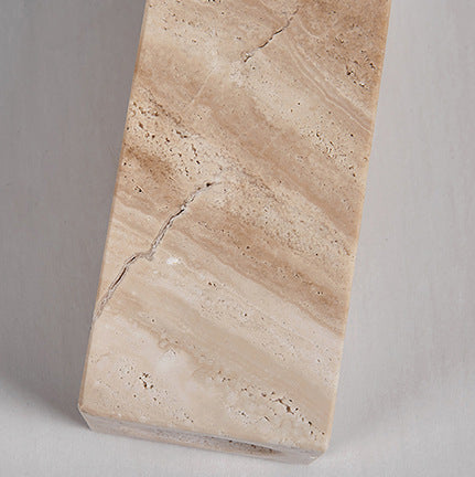 Contemporary Scandinavian Travertine Wood Iron 3-Light Semi-Flush Mount Ceiling Light 

Elevate your living room with this stylish semi-flush mount ceiling light. Featuring a sleek Scandinavian design, this fixture combines travertine, wood, and iron for