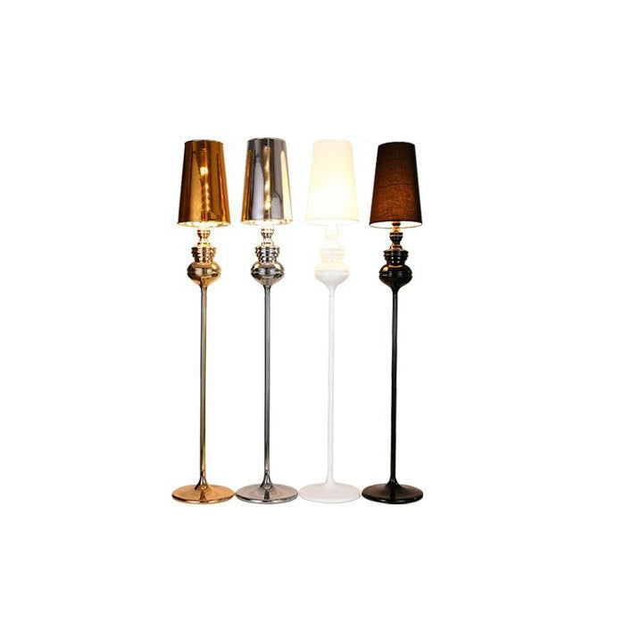 Contemporary Scandinavian Round Gourd Fabric PVC Iron Floor Lamp - 1-Light for Bedroom

Illuminate your bedroom with this stylish Contemporary Scandinavian Floor Lamp, featuring a round gourd design. Crafted from durable PVC and iron, this 1-light lamp co