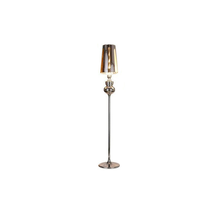 Contemporary Scandinavian Round Gourd Fabric PVC Iron Floor Lamp - 1-Light for Bedroom

Illuminate your bedroom with this stylish Contemporary Scandinavian Floor Lamp, featuring a round gourd design. Crafted from durable PVC and iron, this 1-light lamp co