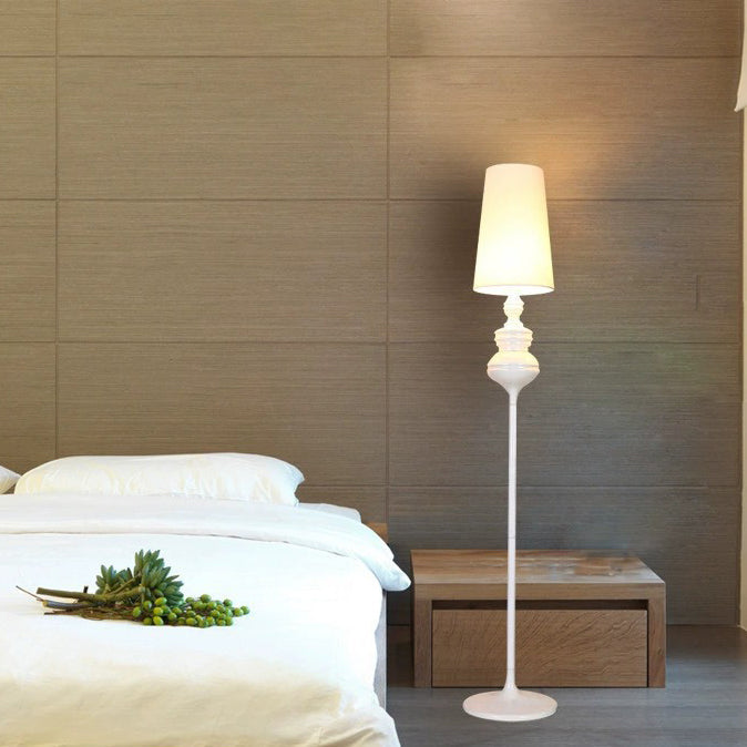 Contemporary Scandinavian Round Gourd Fabric PVC Iron Floor Lamp - 1-Light for Bedroom

Illuminate your bedroom with this stylish Contemporary Scandinavian Floor Lamp, featuring a round gourd design. Crafted from durable PVC and iron, this 1-light lamp co