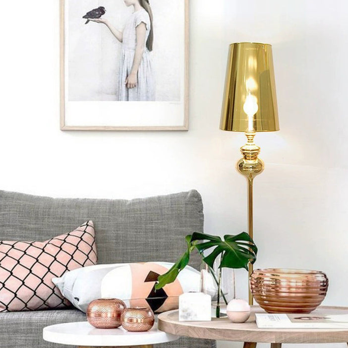 Contemporary Scandinavian Round Gourd Fabric PVC Iron Floor Lamp - 1-Light for Bedroom

Illuminate your bedroom with this stylish Contemporary Scandinavian Floor Lamp, featuring a round gourd design. Crafted from durable PVC and iron, this 1-light lamp co