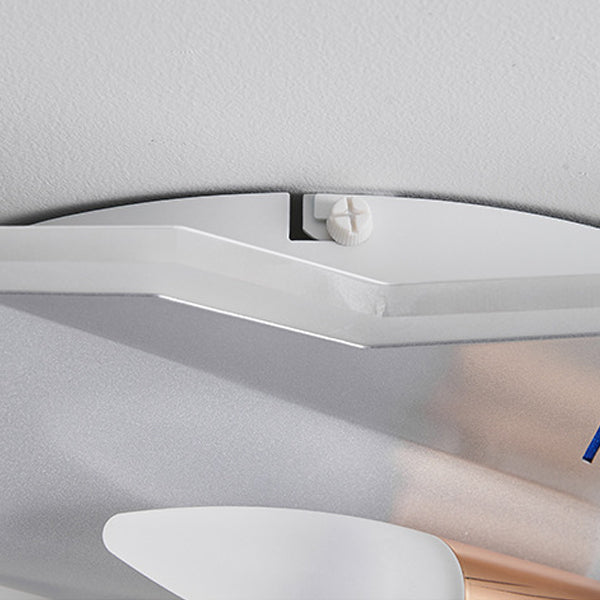 Modern Art Deco Kids Fighter Jets Airplanes Acrylic Iron LED Mount Ceiling Light Living Room Bedroom Decor Unique Children's Lighting Fixture Stylish Aviation Theme Illumination Kids Room Decor Ceiling Lamp Aviation Wall Art Decor Ceiling Lighting Design