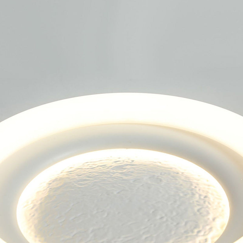 Modern Minimalist Kids Round Astronaut Star PE Iron LED Flush Mount Ceiling Light for Living Room Bedroom Nursery Playroom Decor Astronaut Light Fixtures Children's Room Lighting Outer Space Theme Ceiling Lights