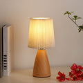 Modern Minimalist Ceramic Table Lamp - Cylinder Cone Design 1-Light for Bedroom