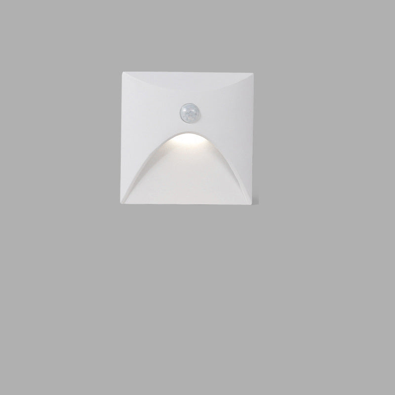 Modern Round Waterproof Aluminum LED Wall Sconce for Outdoor Patio Lighting