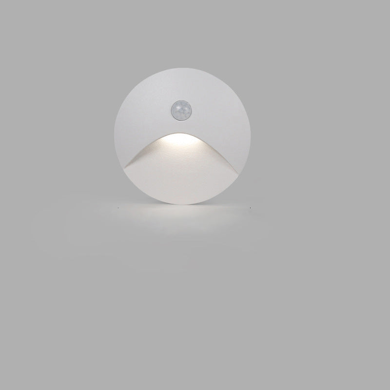 Modern Round Waterproof Aluminum LED Wall Sconce for Outdoor Patio Lighting