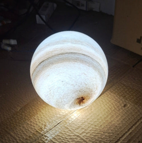 Contemporary Nordic Kids Planet Ball Ceiling Light - 13-Light Semi-Flush Mount for Bedroom