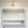 Modern Minimalist Copper LED Wall Sconce for Bathroom Vanity Lighting
