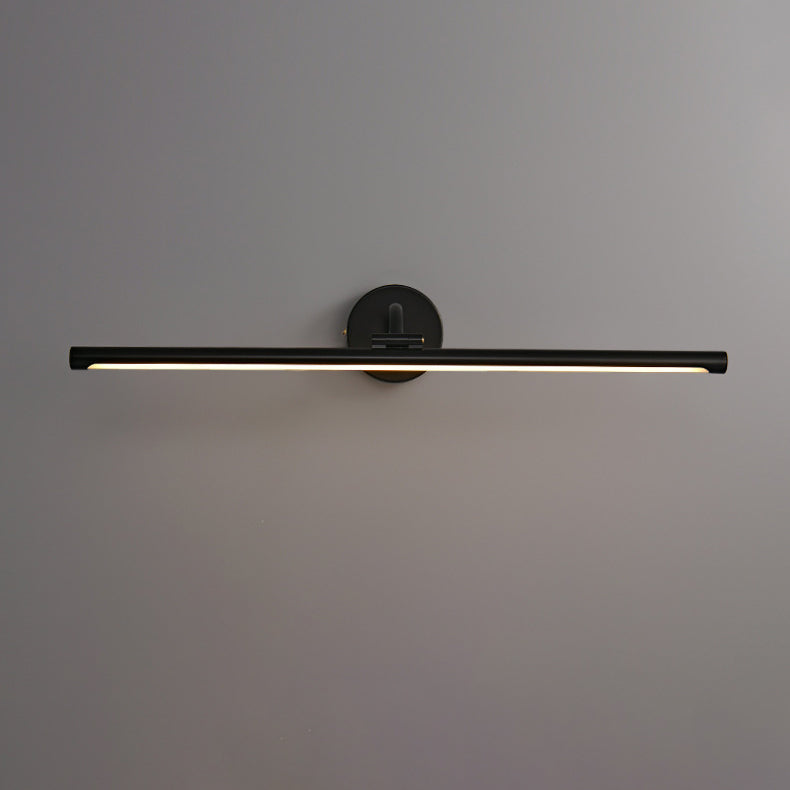 Modern Minimalist Copper LED Wall Sconce for Bathroom Vanity Lighting