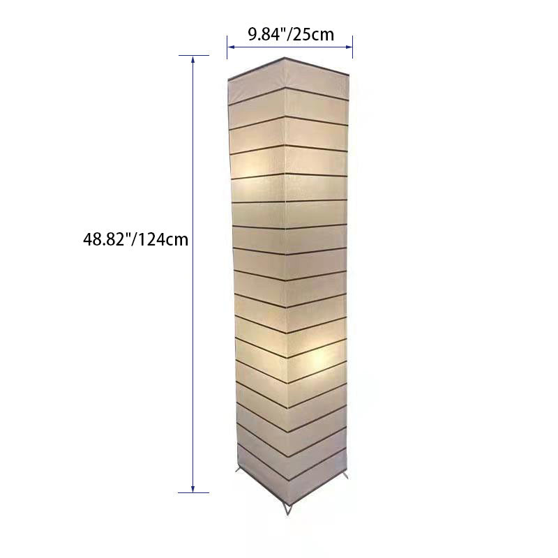 Contemporary Nordic 2-Light Floor Lamp for Bedroom

Illuminate your space with our Contemporary Nordic Paper Column Cubic 2-Light Standing Floor Lamp. This stylish design features a sleek, minimalist aesthetic perfect for modern bedrooms. Crafted with hig