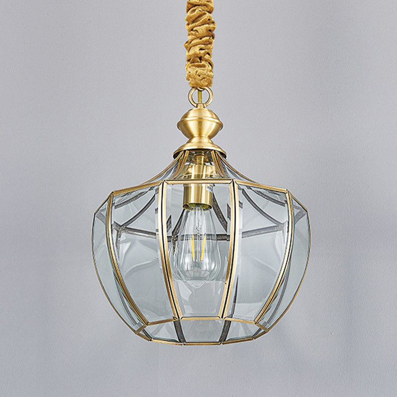 Modern Mid-Century Waterproof Copper Glazed Rhombic Cylinder Chandelier - 1/3/4 Light for Outdoor Patio