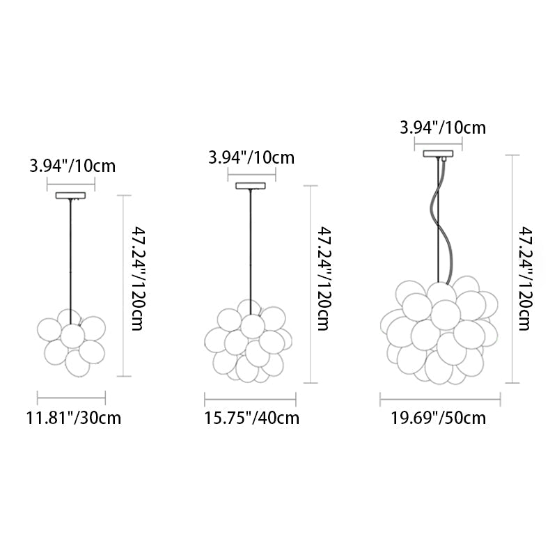 Contemporary Scandinavian Kids Iron Glass Bubble Balloon Chandelier 1/3/5/8 Light for Bedroom, Modern Pendant Lighting, Unique Playroom Decor, Stylish Ceiling Fixture, Adjustable Height, Nursery Lighting, Kids Room Decor, Decorative Lighting for Children’