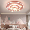 Contemporary Planet Iron LED Ceiling Light for Kids' Room

This stylish and modern flush mount ceiling light features a contemporary round design inspired by space planets. Perfect for children's bedrooms, nurseries, or playrooms, this whimsical fixture a