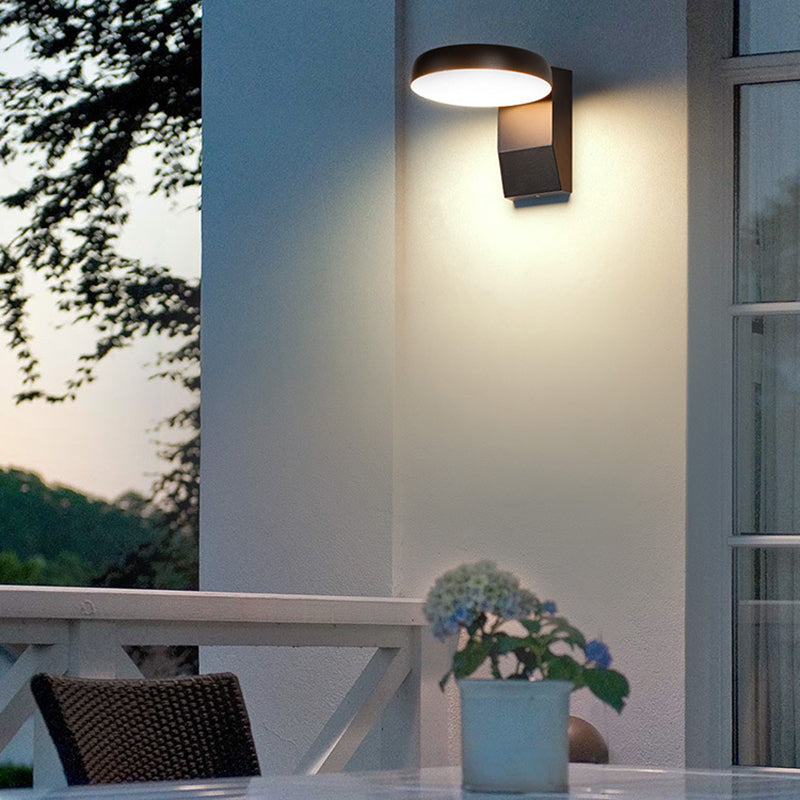 Modern Minimalist Waterproof Aluminum LED Wall Sconce - Outdoor Patio Lamp