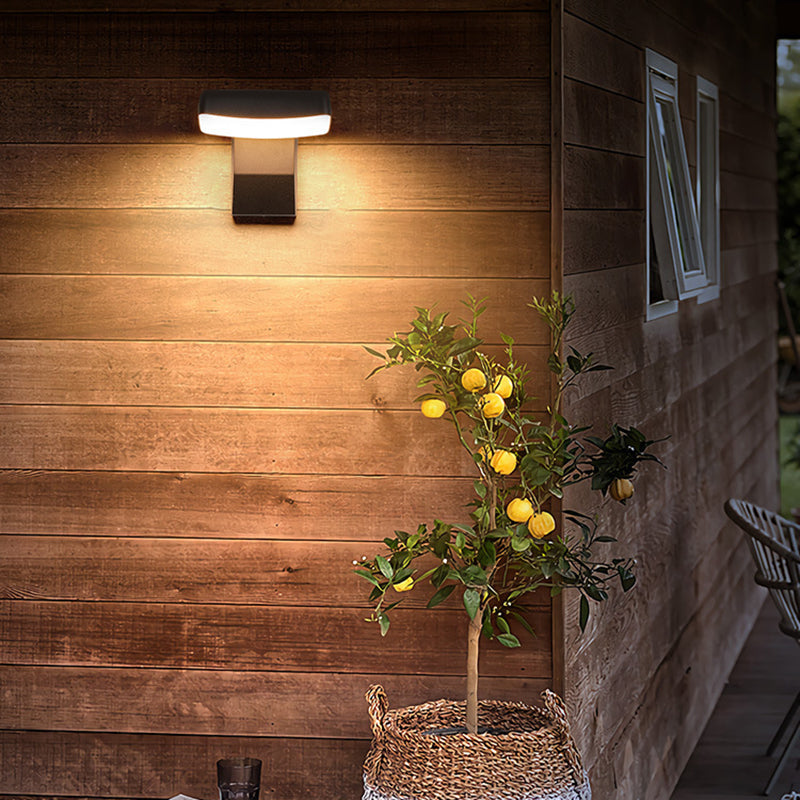 Modern Minimalist Waterproof Aluminum LED Wall Sconce - Outdoor Patio Lamp