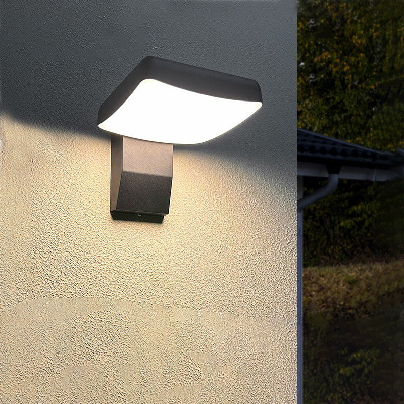 Modern Minimalist Waterproof Aluminum LED Wall Sconce - Outdoor Patio Lamp