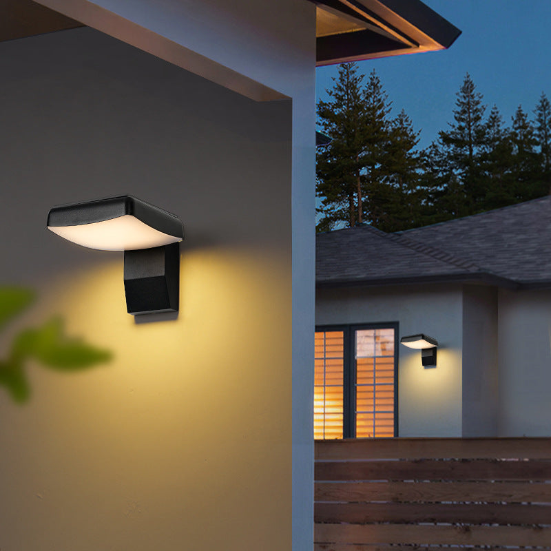 Modern Minimalist Waterproof Aluminum LED Wall Sconce - Outdoor Patio Lamp
