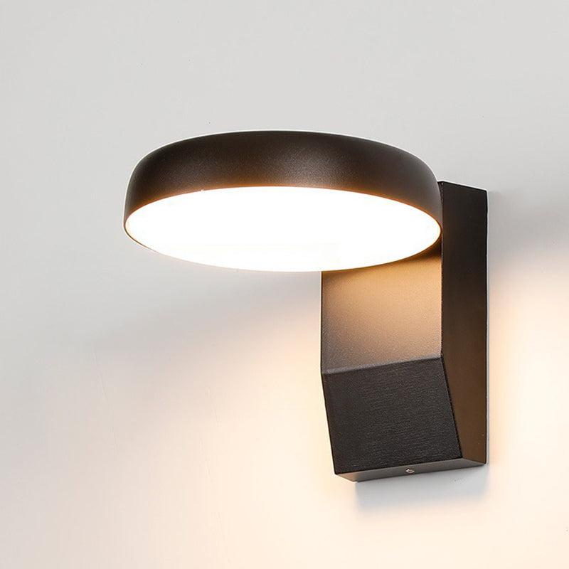 Modern Minimalist Waterproof Aluminum LED Wall Sconce - Outdoor Patio Lamp