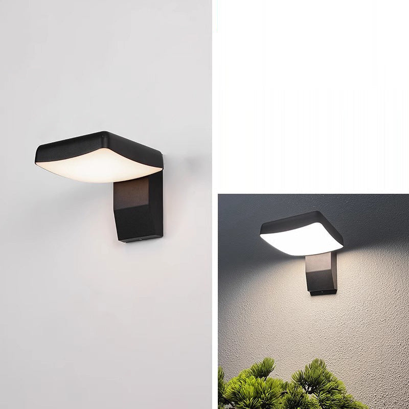 Modern Minimalist Waterproof Aluminum LED Wall Sconce - Outdoor Patio Lamp