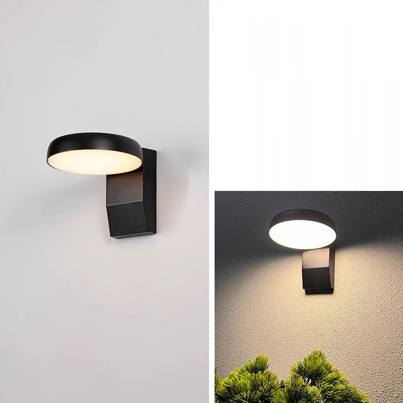 Modern Minimalist Waterproof Aluminum LED Wall Sconce - Outdoor Patio Lamp