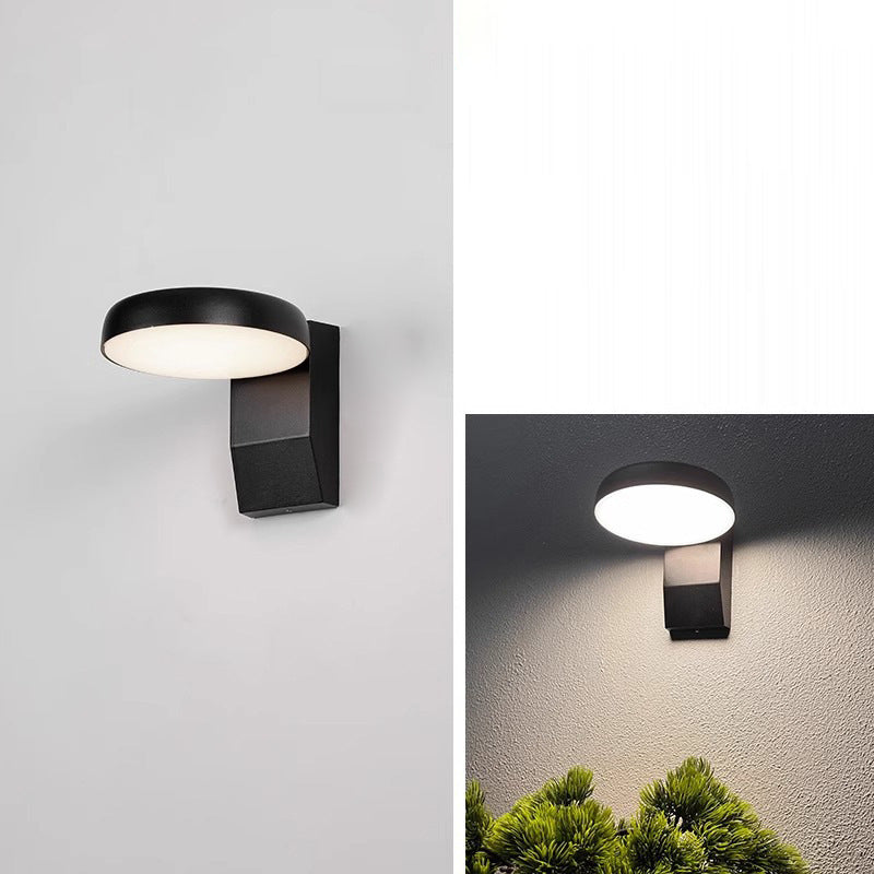 Modern Minimalist Waterproof Aluminum LED Wall Sconce - Outdoor Patio Lamp