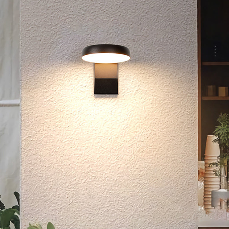 Modern Minimalist Waterproof Aluminum LED Wall Sconce - Outdoor Patio Lamp