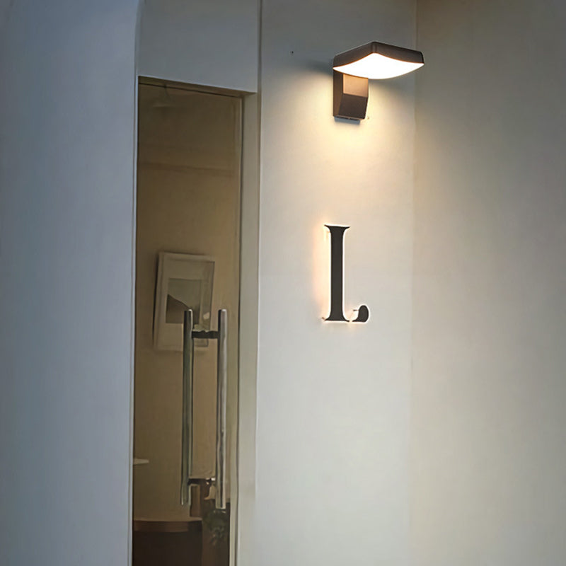Modern Minimalist Waterproof Aluminum LED Wall Sconce - Outdoor Patio Lamp