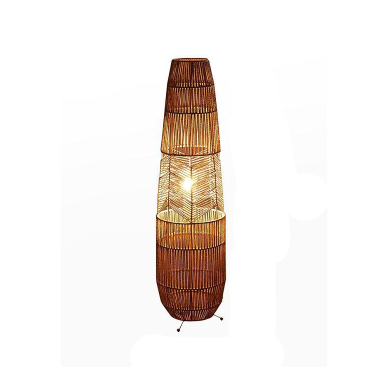 Traditional Japanese Weaving Iron Paper Cord Floor Lamp - 1-Light Column Design for Living Room

Enhance your living space with this elegant Traditional Japanese Weaving Iron Paper Cord Floor Lamp. Featuring a stylish column design, this 1-light standing