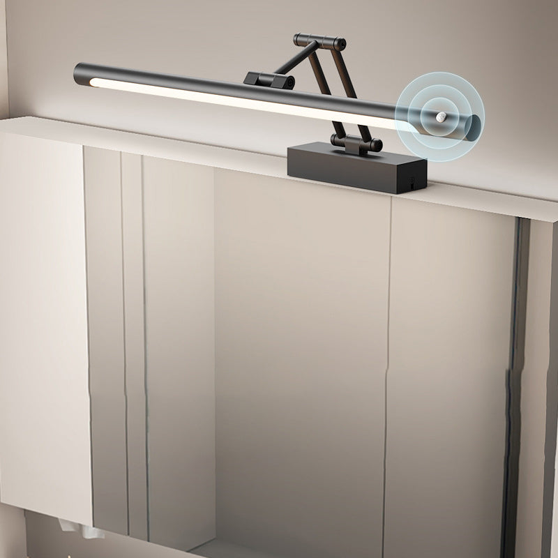 Modern Waterproof LED Wall Sconce - Adjustable Motion Sensor Vanity Light for Bathroom