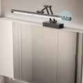 Modern Iron Waterproof Motion Sensor LED Wall Sconce - Adjustable Bathroom Vanity Light