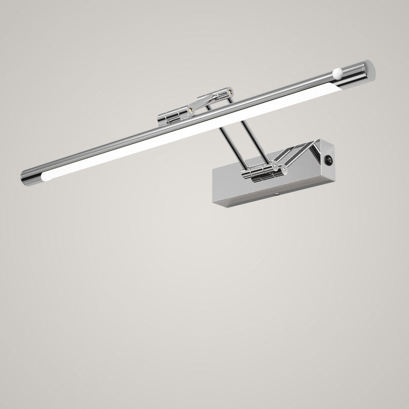 Modern Iron Waterproof Motion Sensor LED Wall Sconce - Adjustable Bathroom Vanity Light