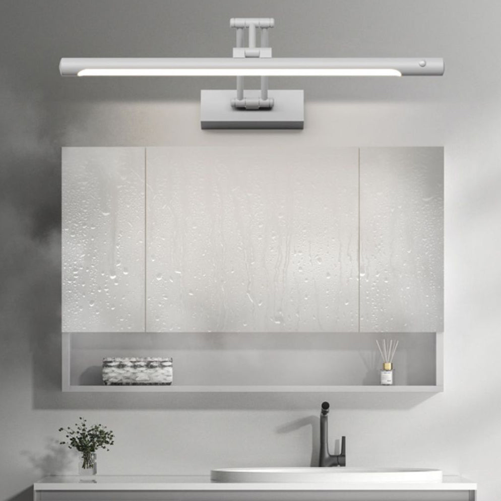 Modern Waterproof LED Wall Sconce - Adjustable Motion Sensor Vanity Light for Bathroom