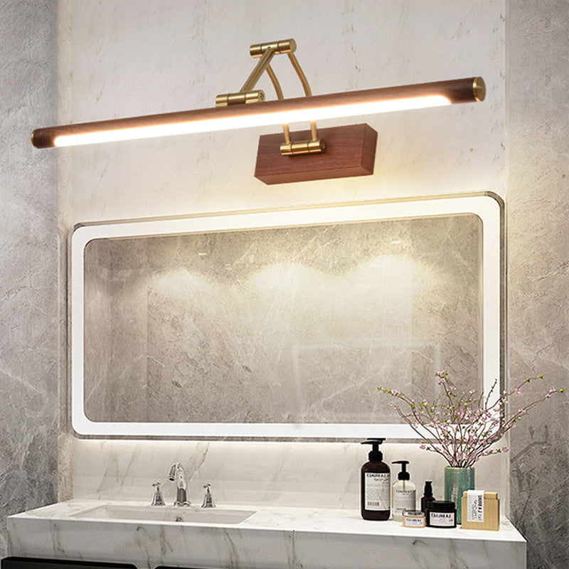 Modern Iron Acrylic Foldable LED Wall Sconce - Vanity Light for Bathroom