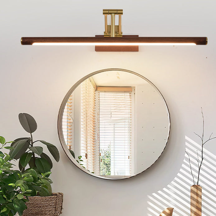 Modern Iron Acrylic Foldable LED Wall Sconce - Vanity Light for Bathroom