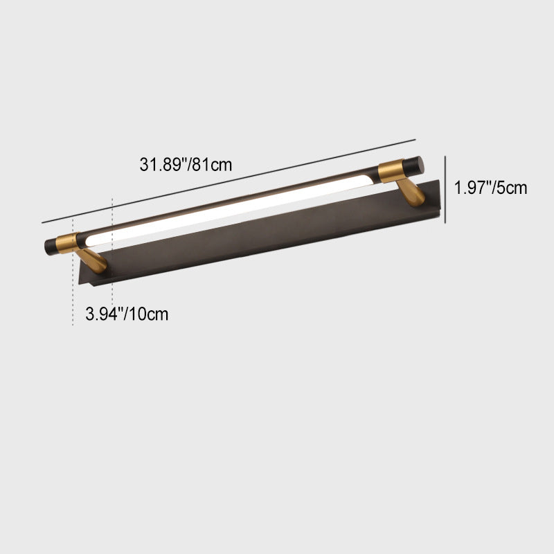 Modern Simplicity Iron Acrylic Waterproof LED Wall Sconce for Bathroom Vanity Light