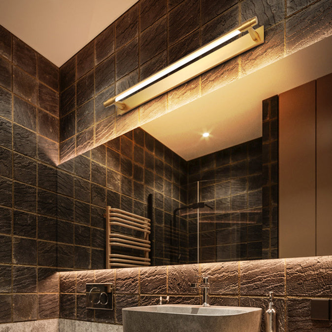 Modern Simplicity Iron Acrylic Waterproof LED Wall Sconce for Bathroom Vanity Light