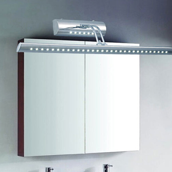 Modern Stainless Steel LED Wall Sconce - Bathroom Vanity Light