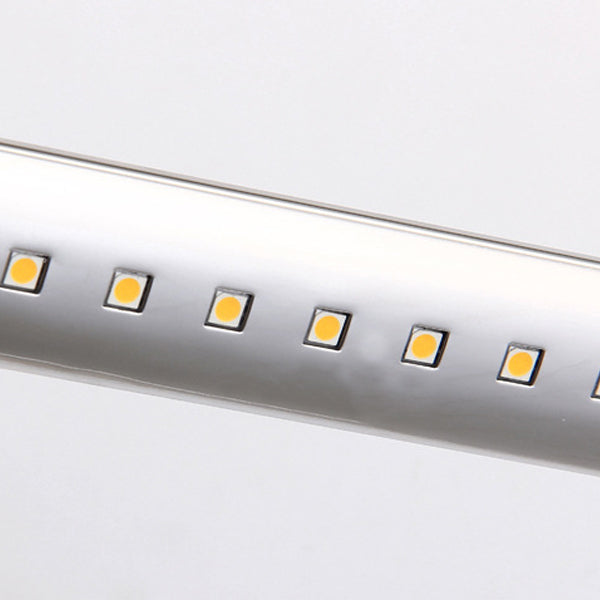 Modern Stainless Steel LED Wall Sconce - Bathroom Vanity Light