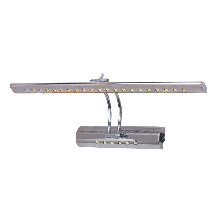 Modern Stainless Steel LED Wall Sconce - Bathroom Vanity Light
