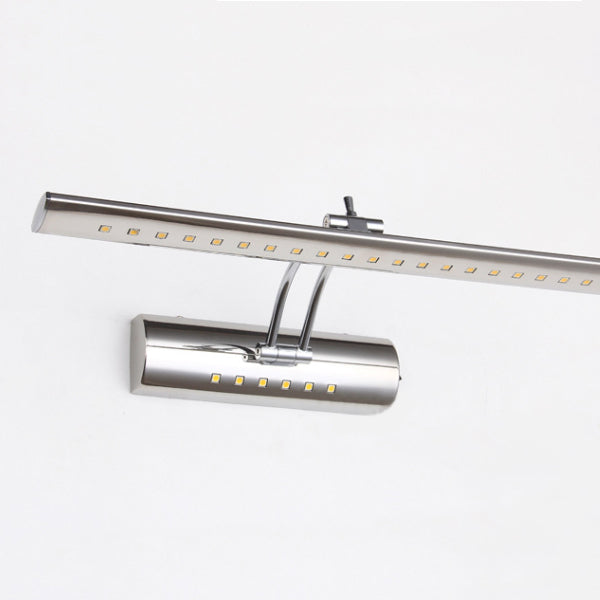 Modern Stainless Steel LED Wall Sconce - Bathroom Vanity Light
