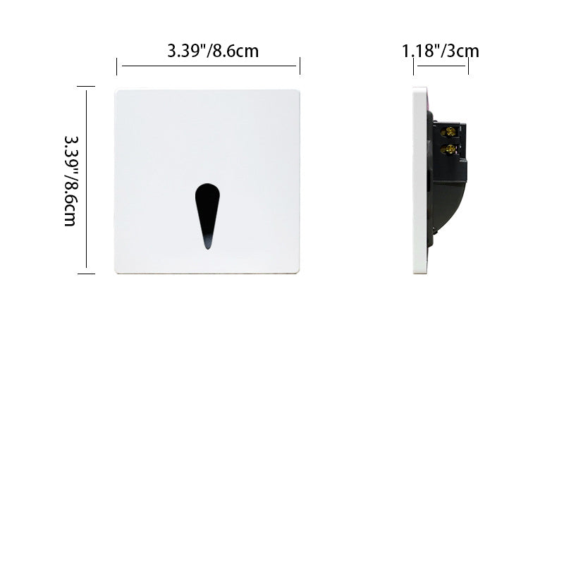 Modern Minimalist Waterproof Aluminum LED Wall Sconce for Hallway